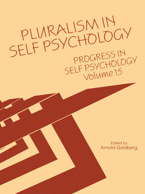 cover image of Progress in Self Psychology, V. 15